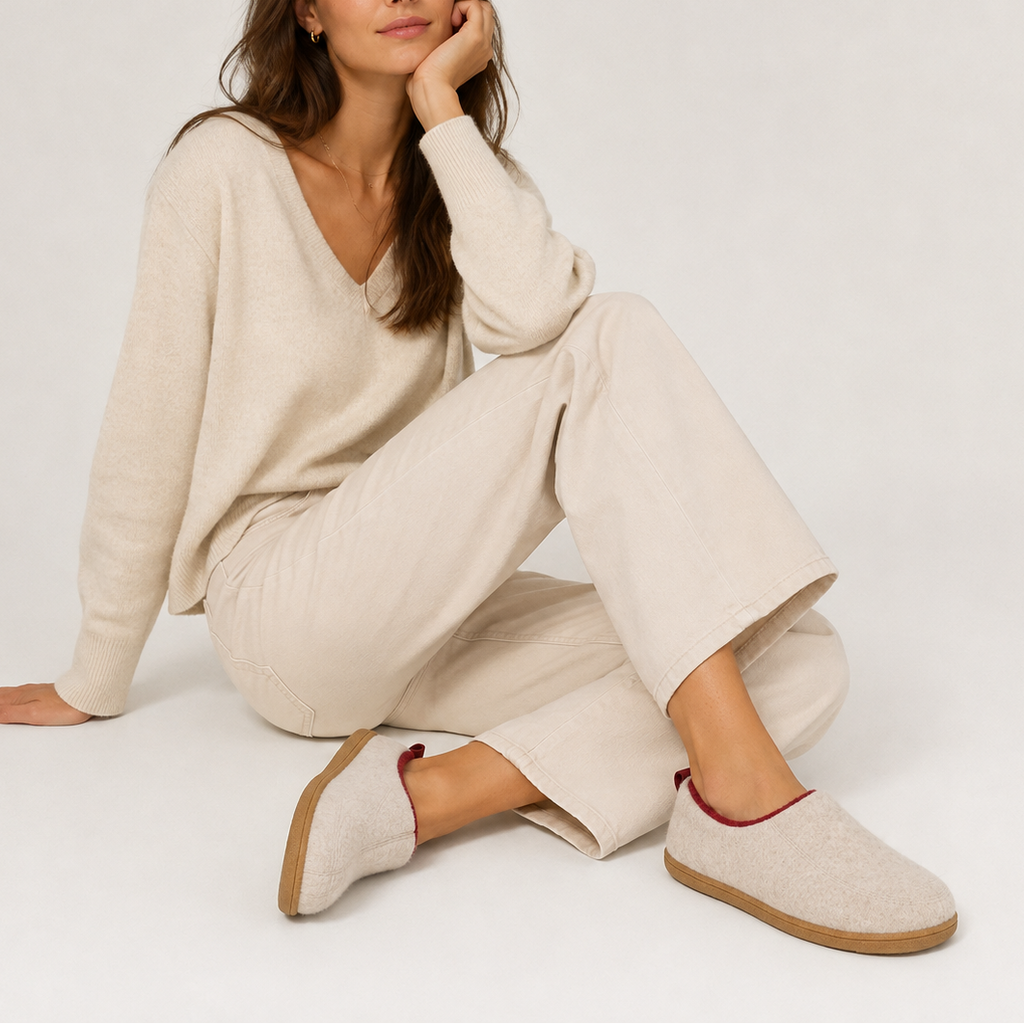 Unisex Orthopaedic Slippers – Warm Fleece Lined, Supportive House Shoes – Comfort, Relaxation