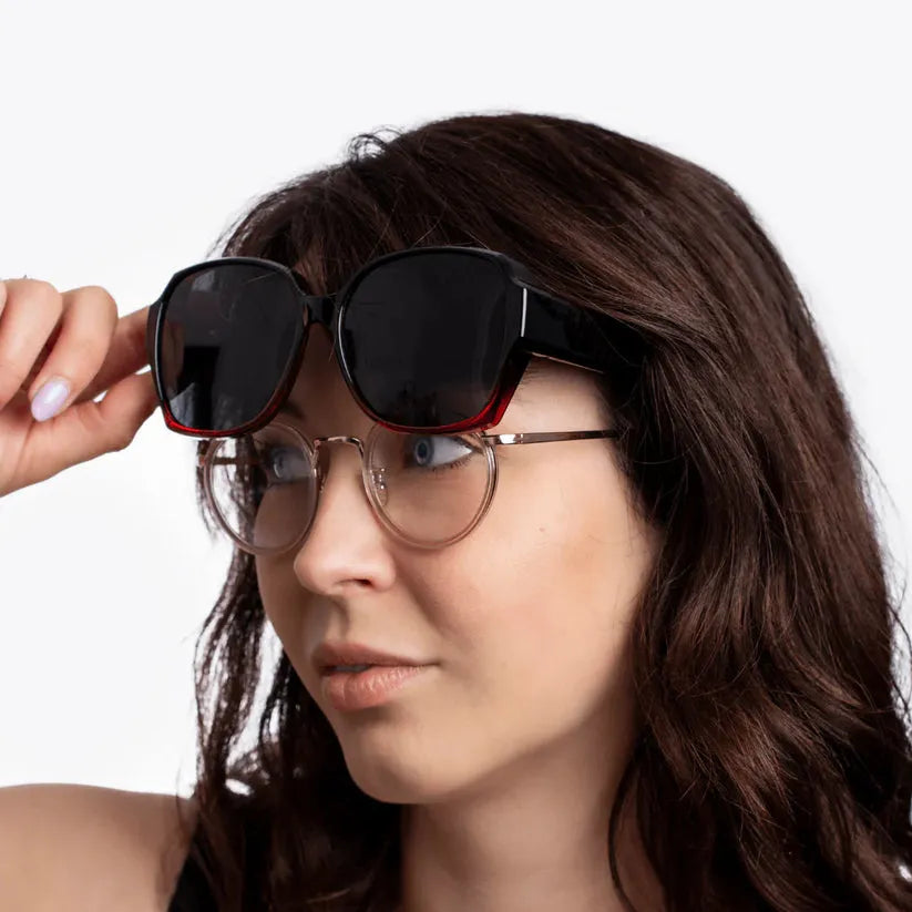 Clip-On Polarized Sunglasses for Prescription Glasses, Everyday Wear-SANGLASSES-SANGLASSES