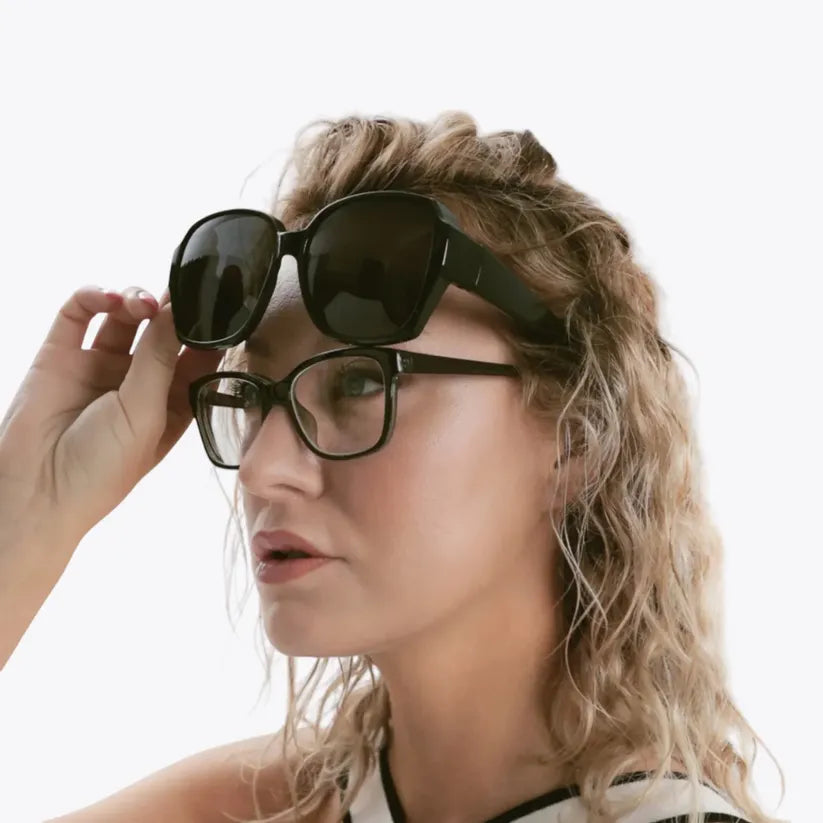 Clip-On Polarized Sunglasses for Prescription Glasses, Everyday Wear-SANGLASSES-SANGLASSES