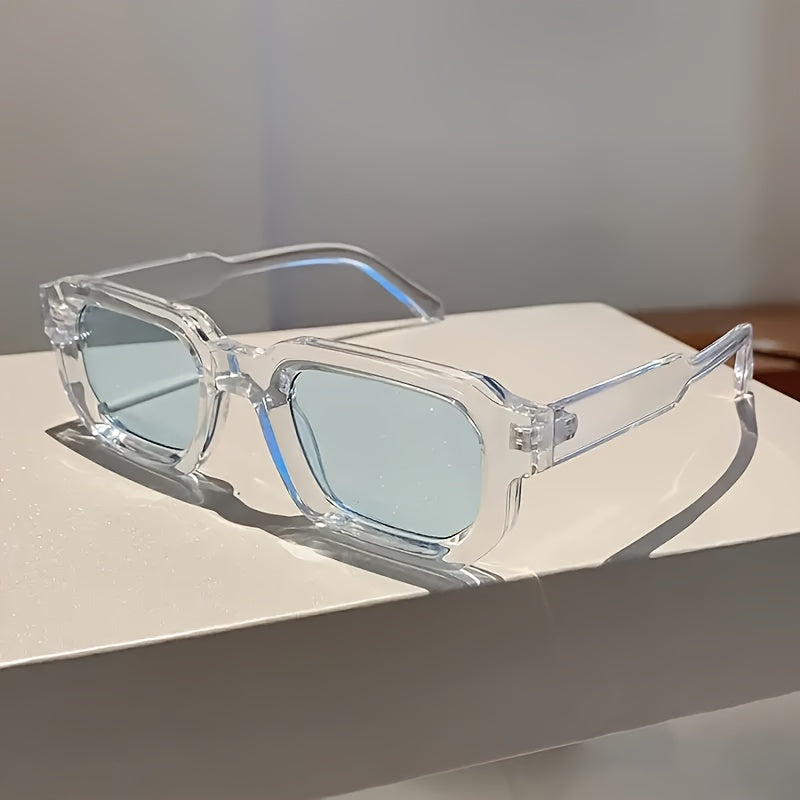 Men's Square Sunglasses Polycarbonate (PC) Frame Retro Style Outdoor Eyewear-Sunglasses-SANGLASSES-SANGLASSES