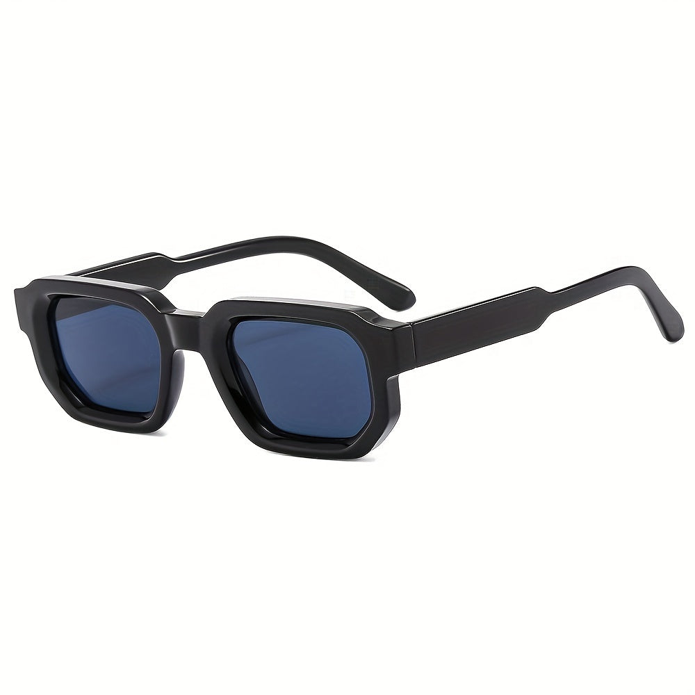 Men's Square Sunglasses Polycarbonate (PC) Frame Retro Style Outdoor Eyewear-Sunglasses-SANGLASSES-SANGLASSES