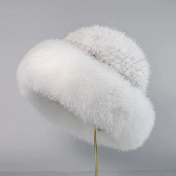 Elegant Mink Fur Hat – Winter Fashion, Outdoor Style