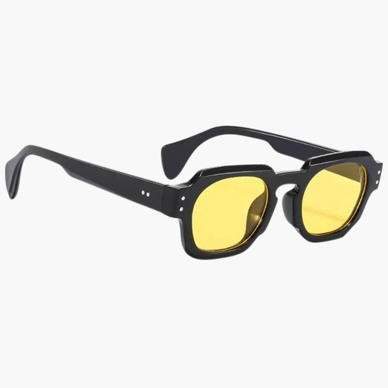 Sunglasses with UV Protection, Elegant Design Eyewear - Black-Sunglasses-SANGLASSES-Yellow-SANGLASSES