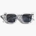 UV Protection Sunglasses, Miami Style, Men & Women, Black-Sunglasses-SANGLASSES-Clear-SANGLASSES