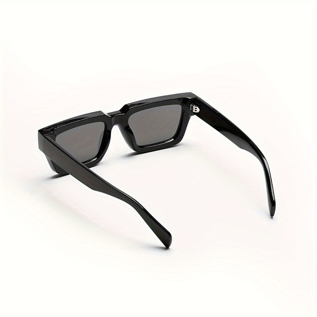 Unisex Sunglasses Polycarbonate Construction Retro Style Outdoor Eyewear Black-Sunglasses-SANGLASSES-SANGLASSES